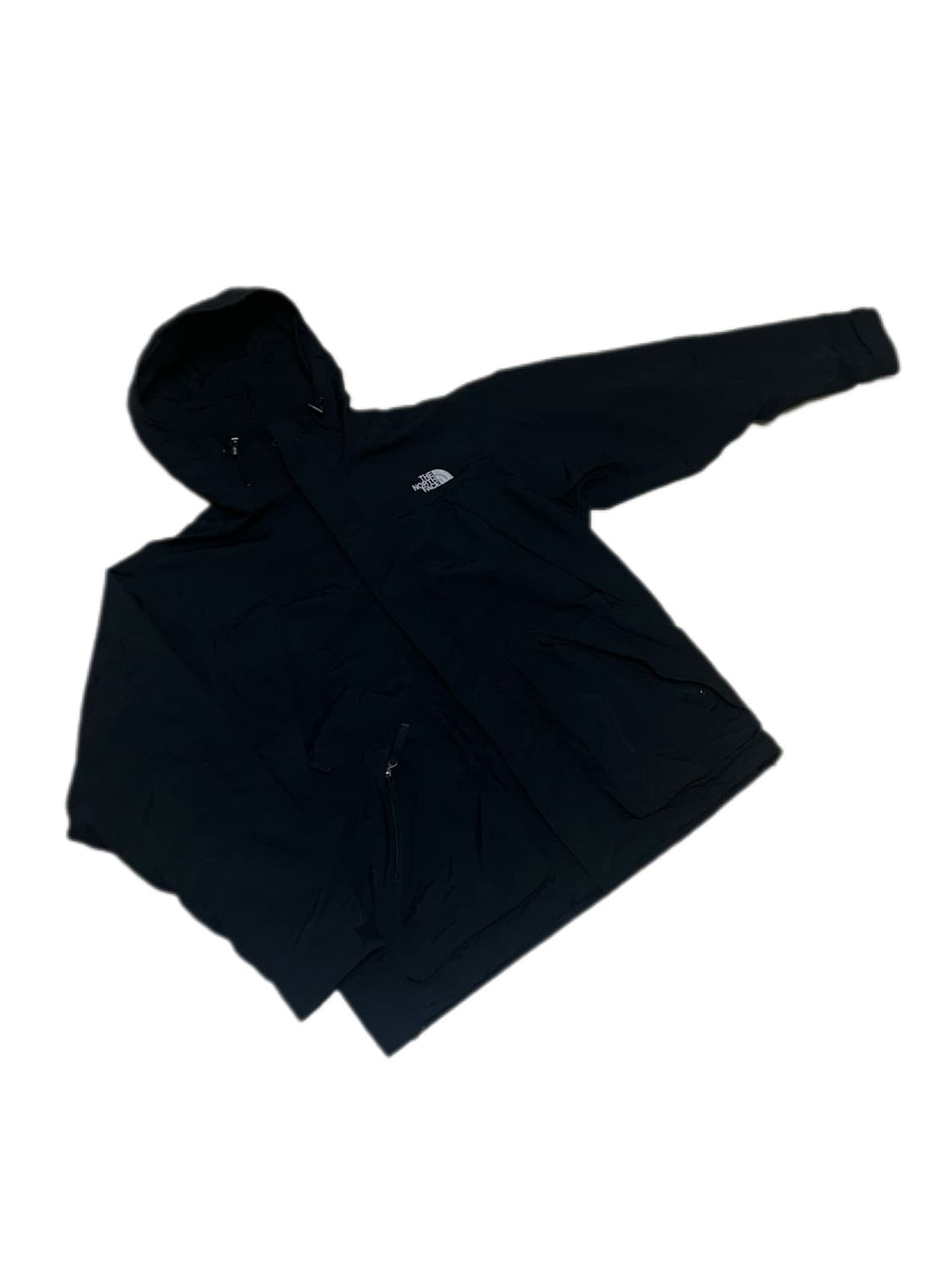노스페이스 6 포켓 블랙 후드 바람막이 자켓 상품이미지2