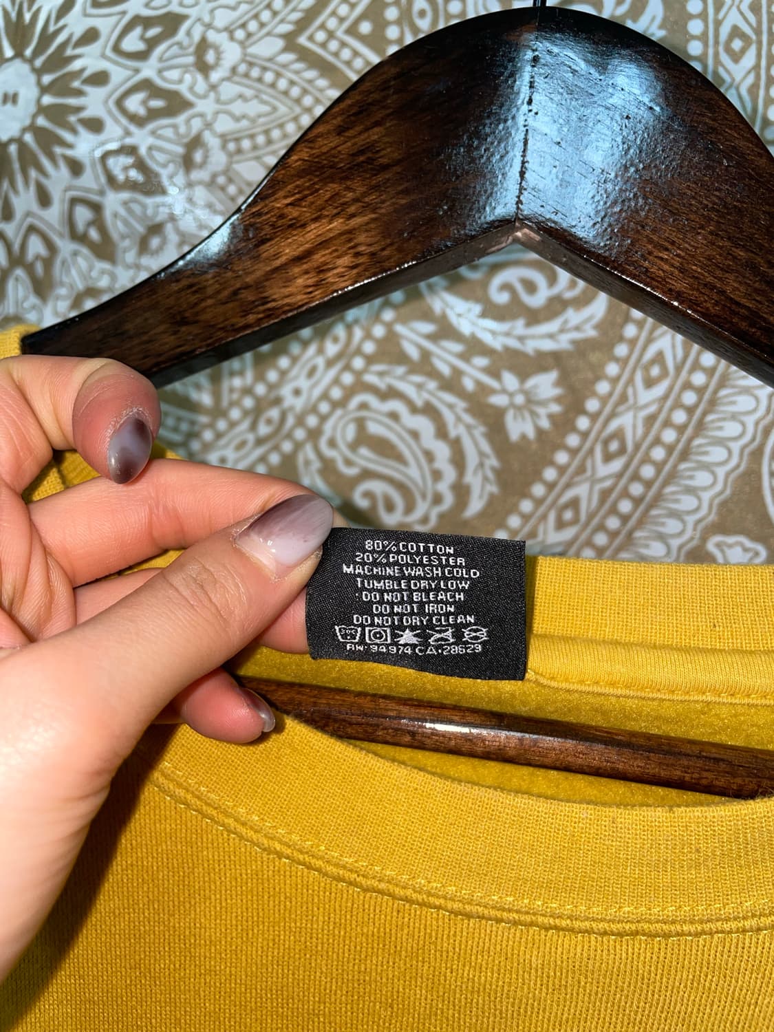 스투시 프린팅 기모 맨투맨  상품이미지5