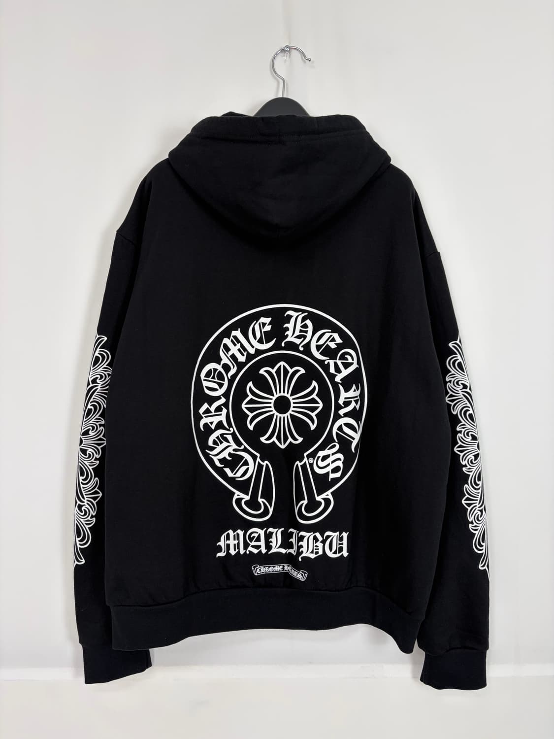 a292) 크롬하츠 플로랄 홀스슈 후드티 상품이미지4