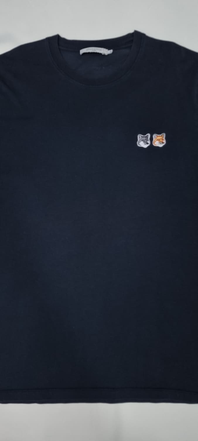 메종키츠네 더블 폭스 패치 반팔 XL _ 남성 상품이미지2