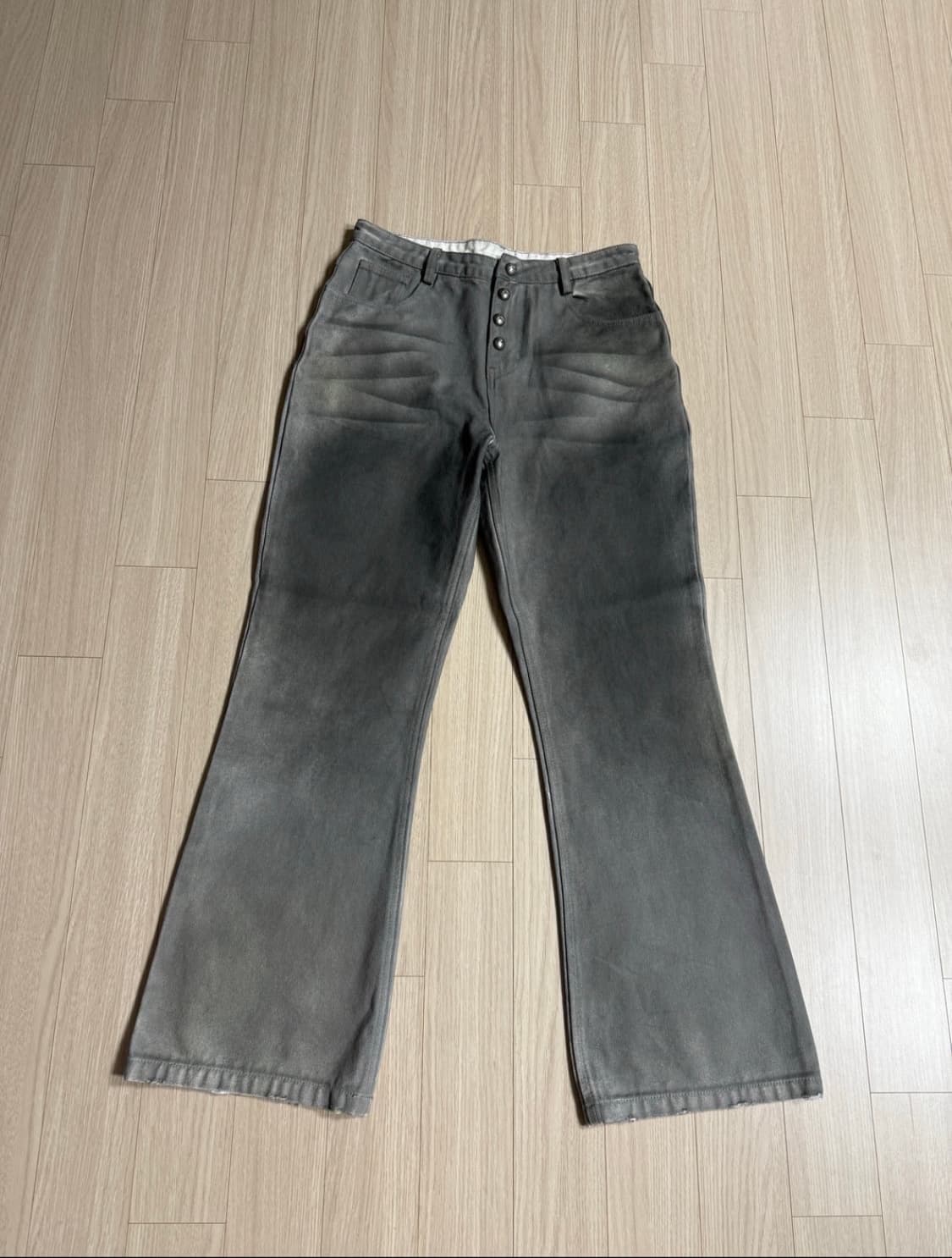 No e mosen 플레어 부츠컷 팬츠 상품이미지3