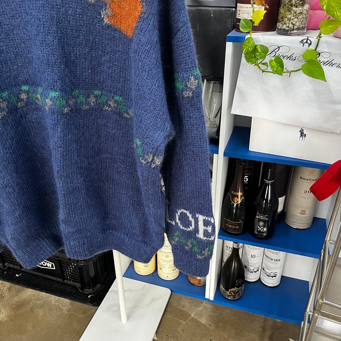 로에베 모헤어 니트 M 상품이미지4