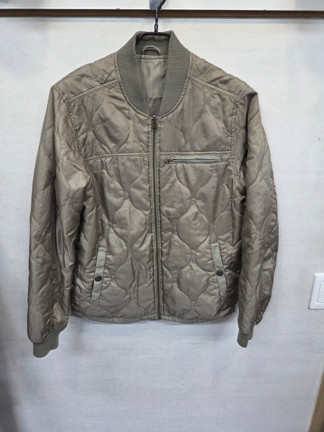 자라 퀄팅 봄버 자켓 M 상품이미지1