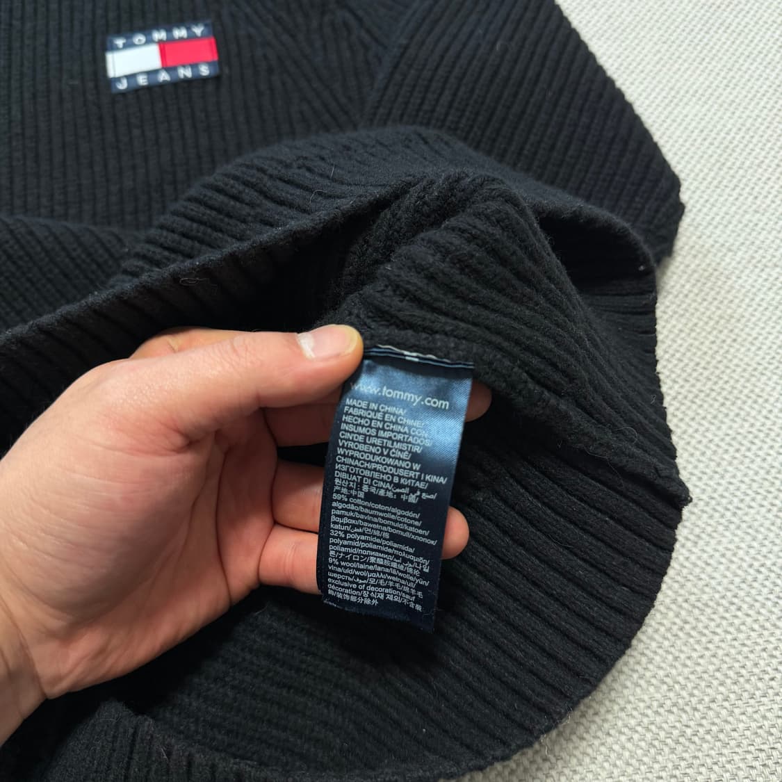 타미힐피거 하프집업 울니트 상품이미지4