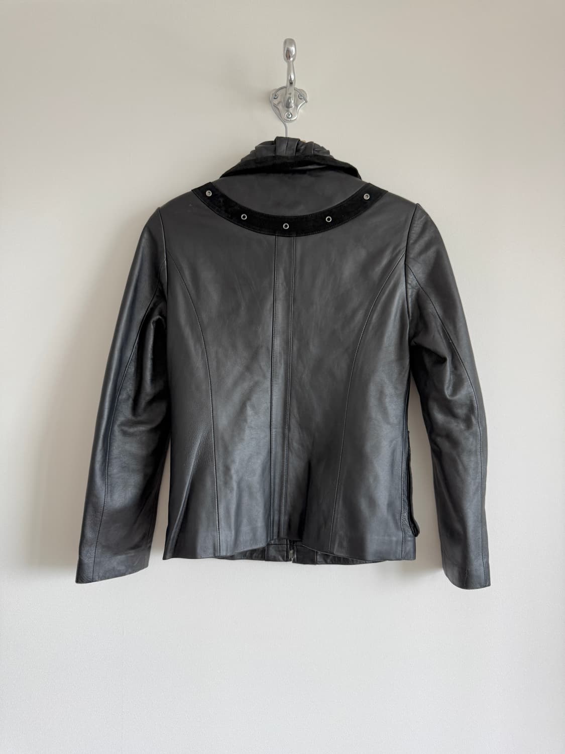 Pre owned 램스킨 레더 자켓 상품이미지5