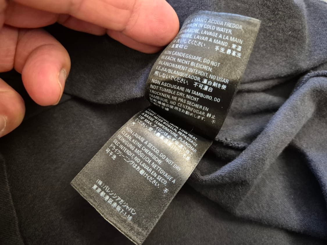 19ss BALENCIAGA 글로시 핑크 로고 티셔츠 상품이미지7