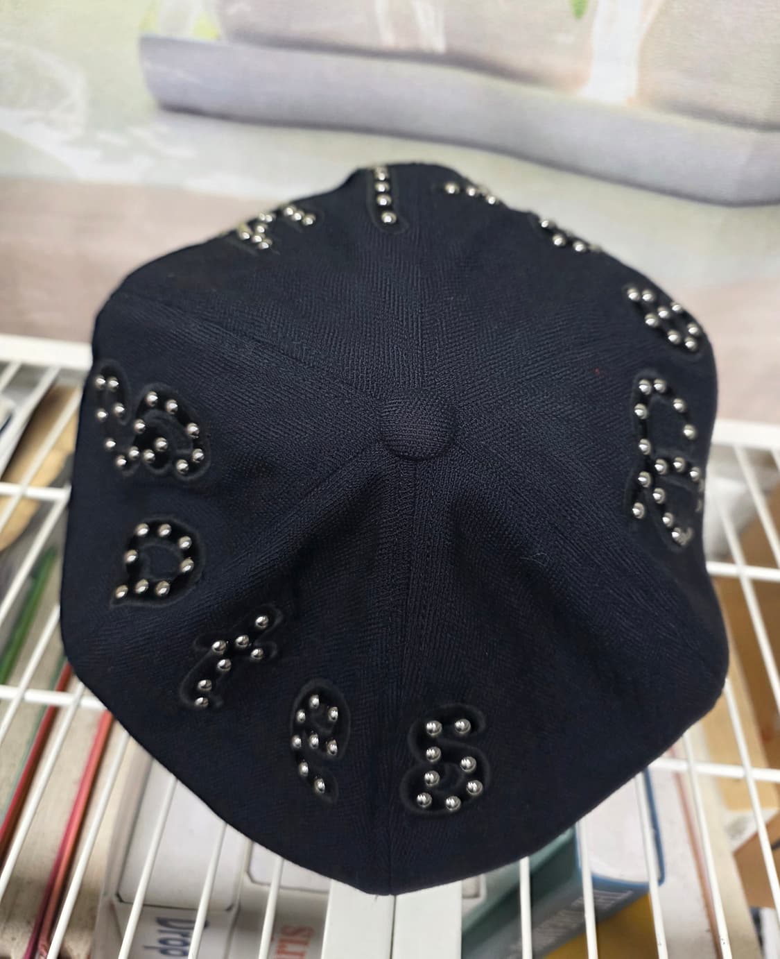 파리게이츠 여성 겨울골프모자 스터드 헌팅캡 가을~초겨울  KG46 상품이미지6