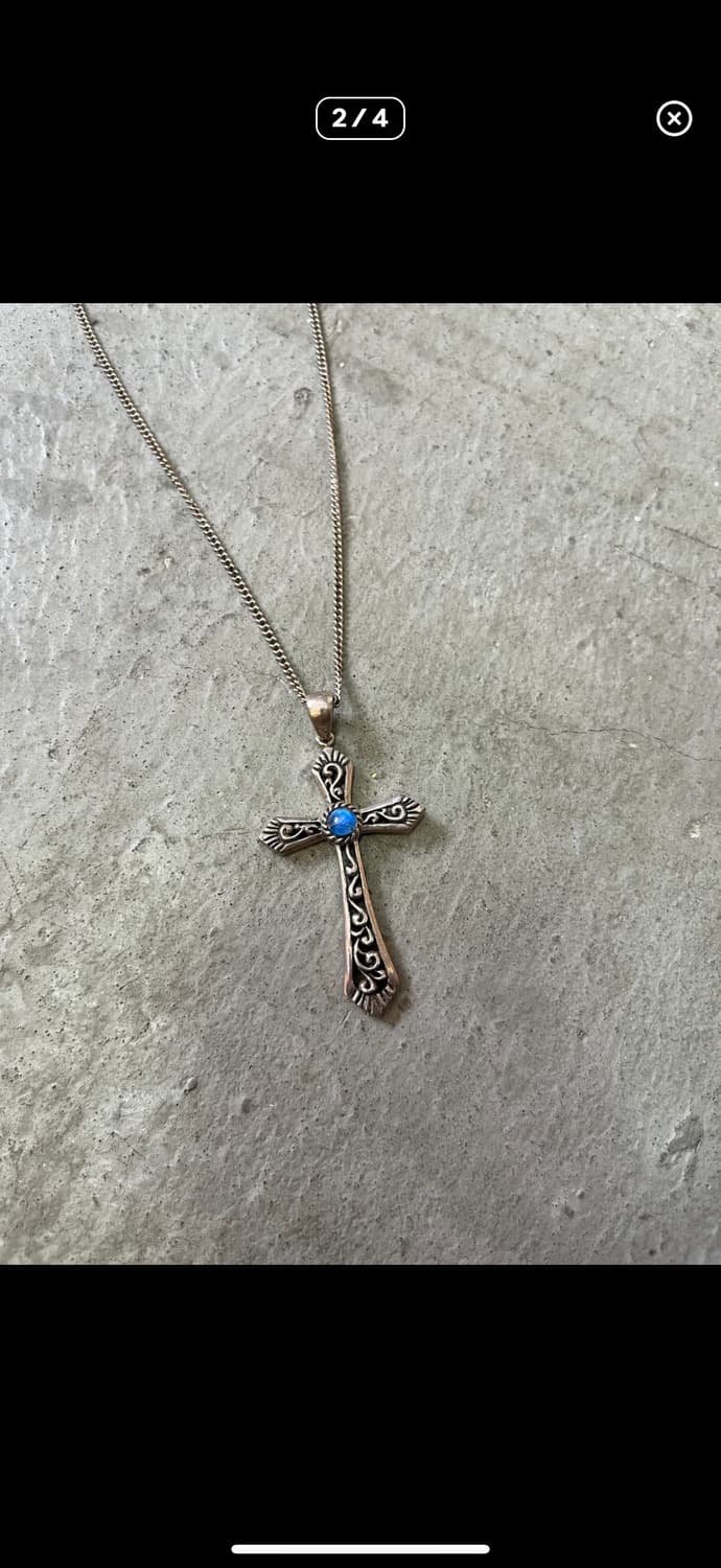 925 silver cross 목걸이 상품이미지3