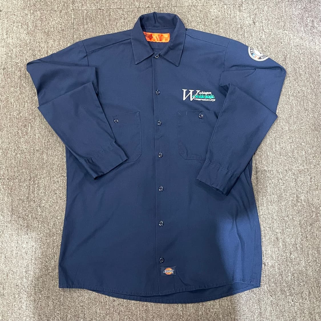 (S) Dickies 디키즈 워크 셔츠 상품이미지1