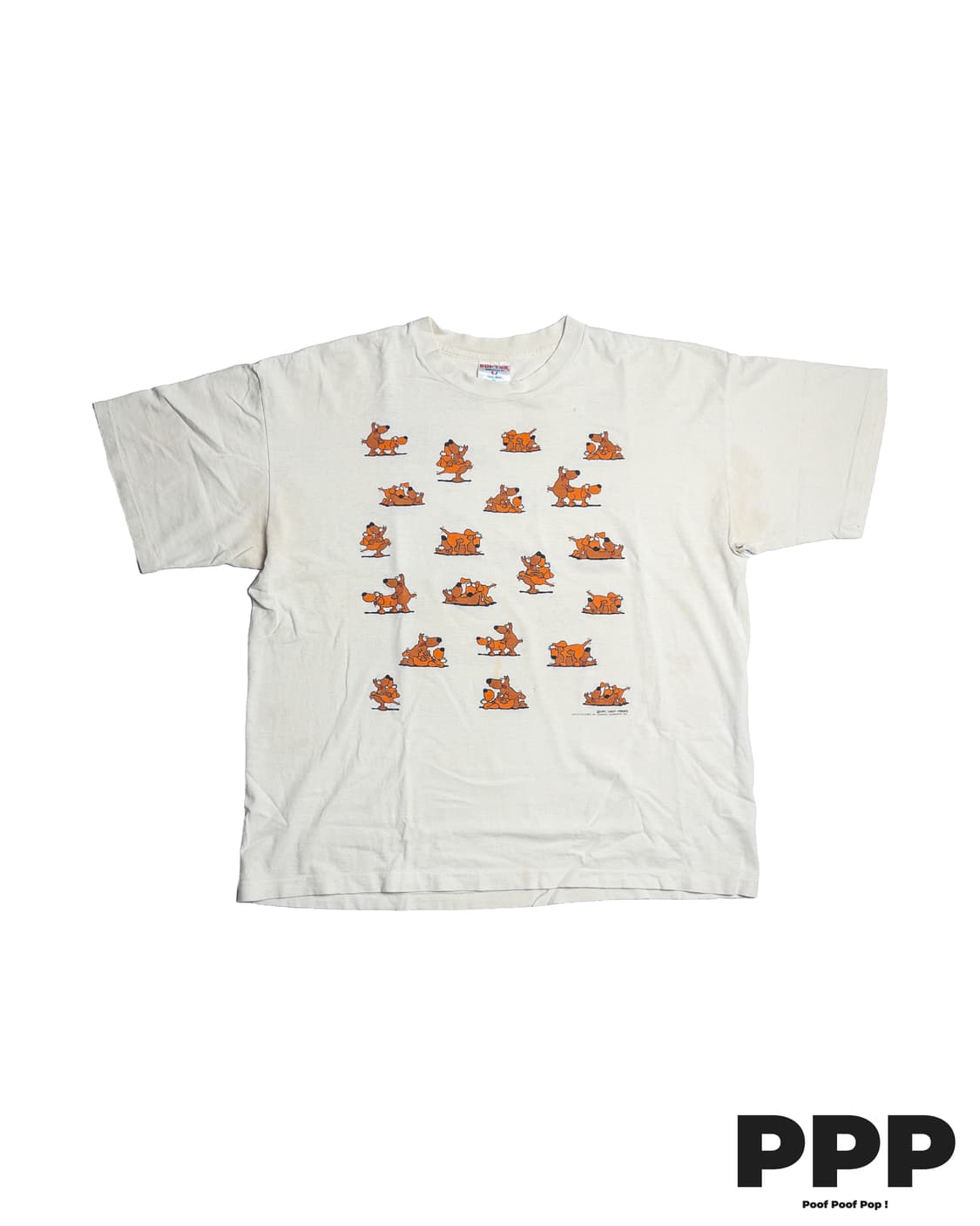 90‘s USA 빈티지 카마수트라 패러디 티셔츠 상품이미지1