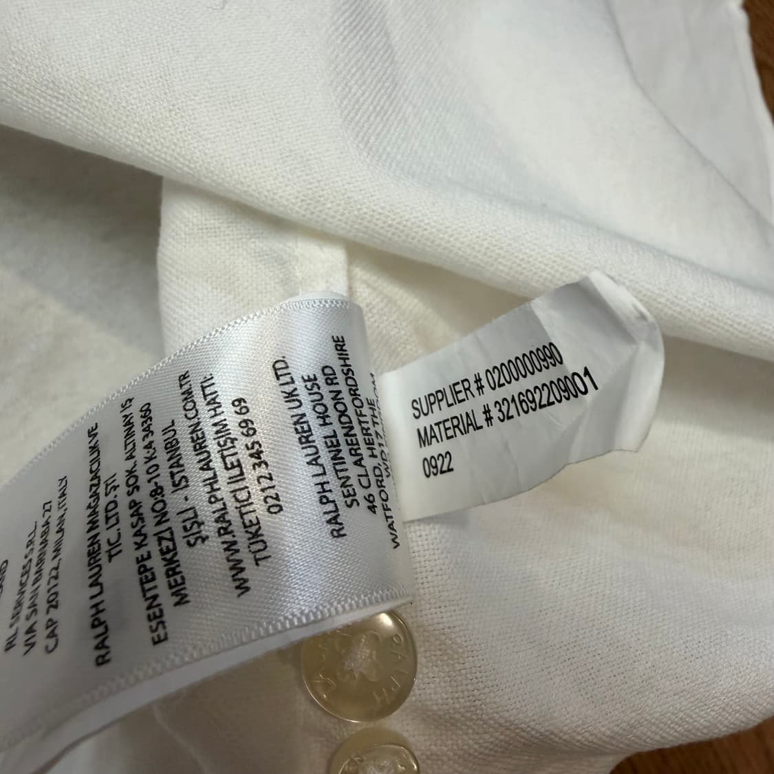 폴로 랄프로렌 옥스퍼드 코튼 반팔 셔츠 XL 상품이미지6