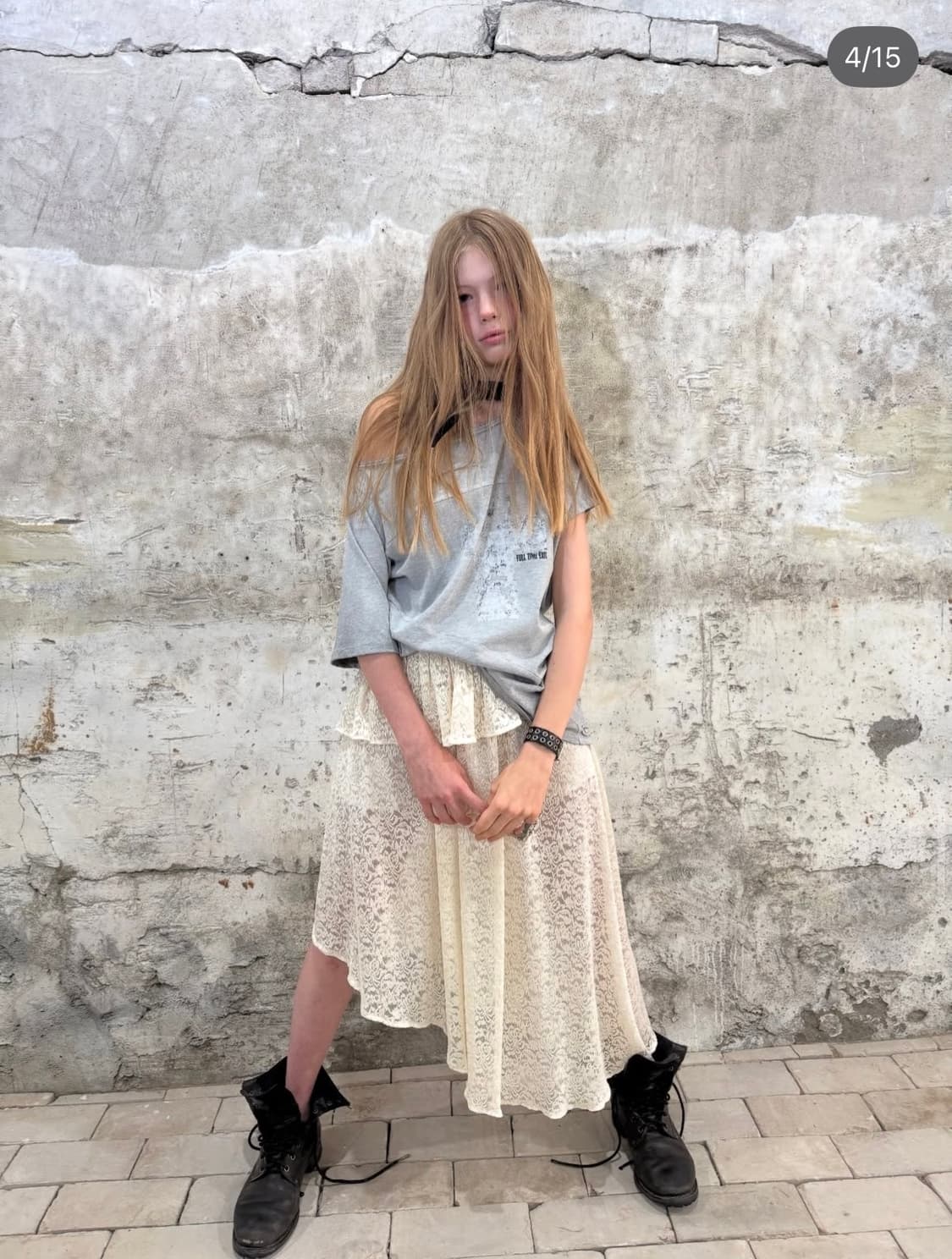 데어드 틸트 스커트  상품이미지1