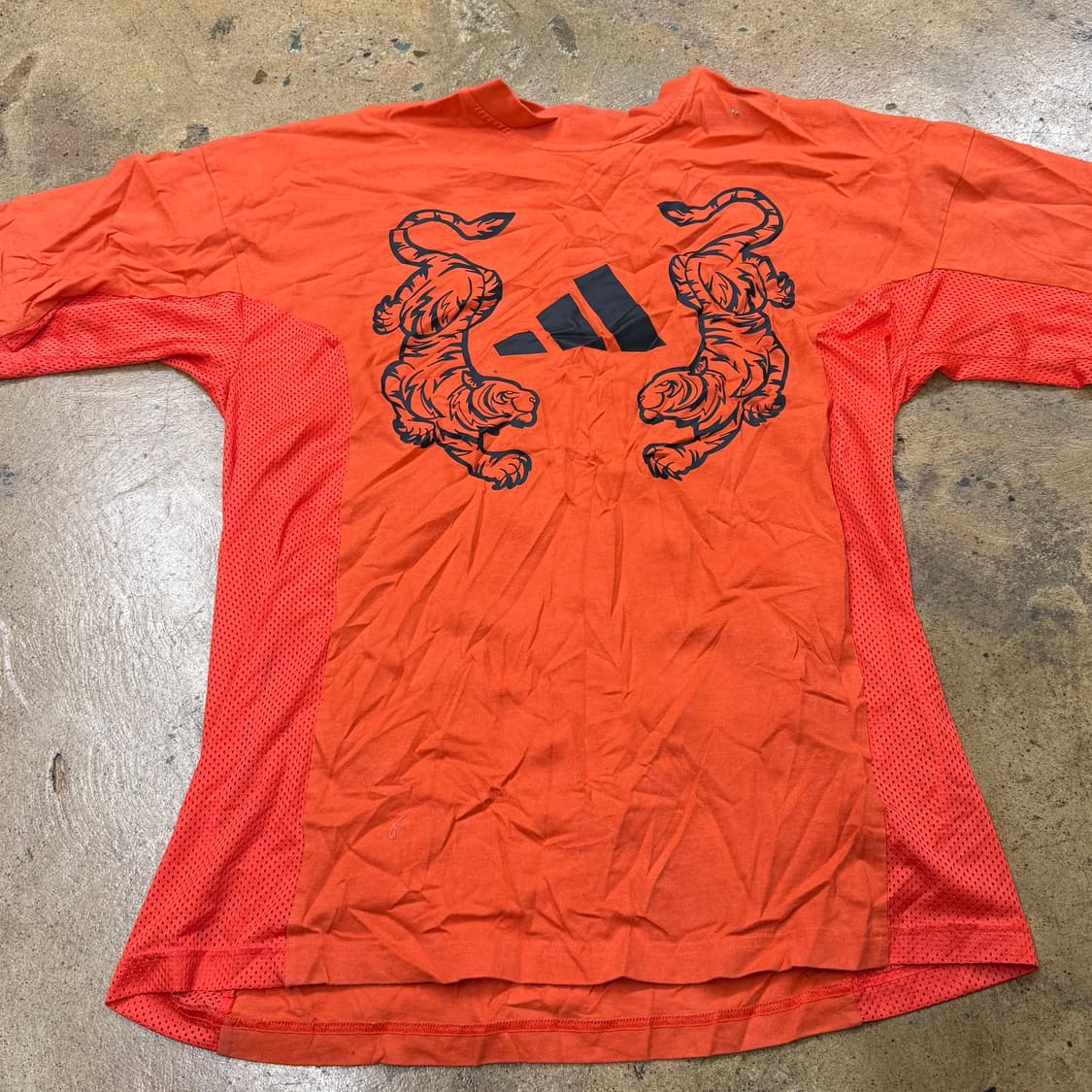 [정품/L] 아디다스 오렌지 호랑이 반팔 티셔츠 b17 상품이미지2
