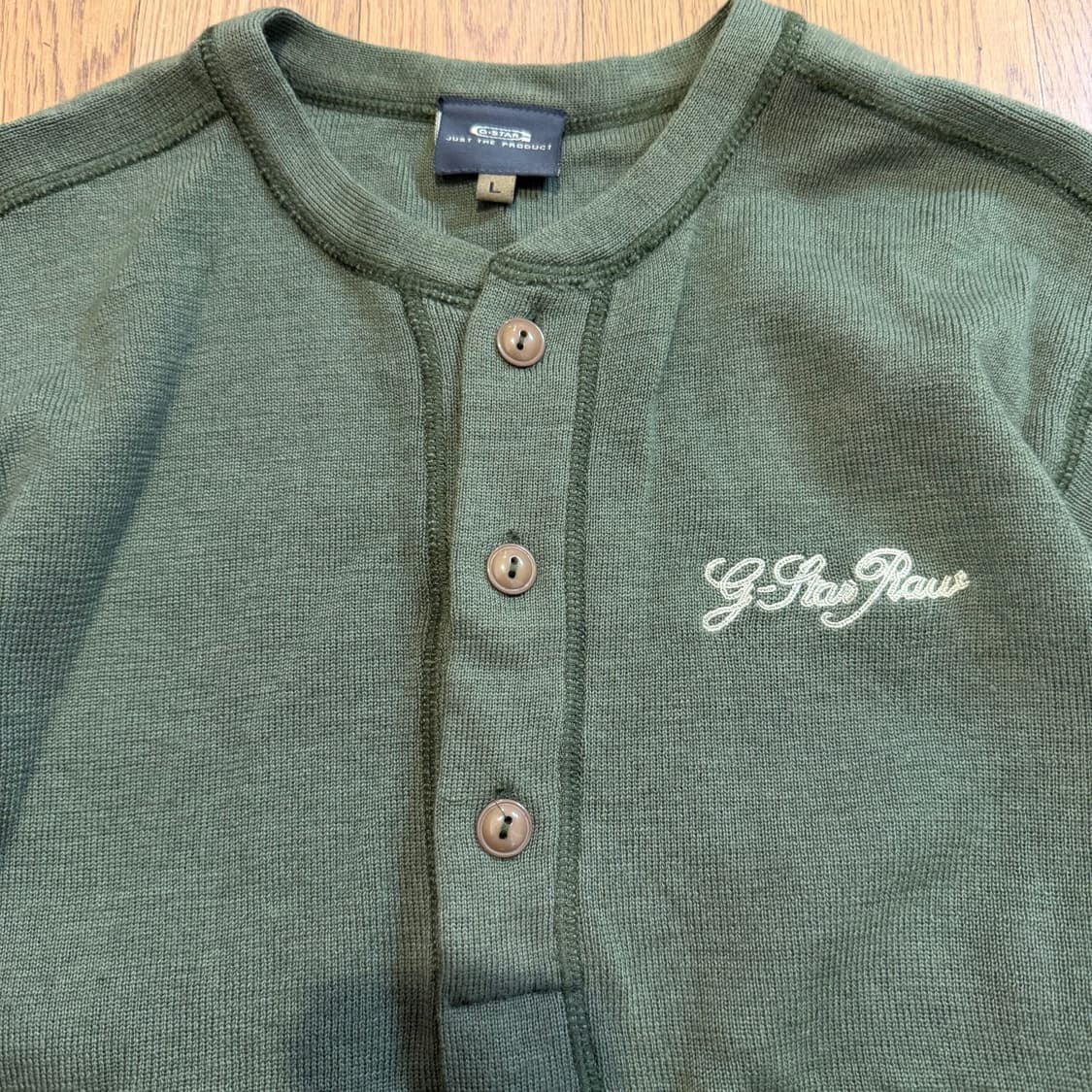 G-STAR 버튼 울 니트  상품이미지3
