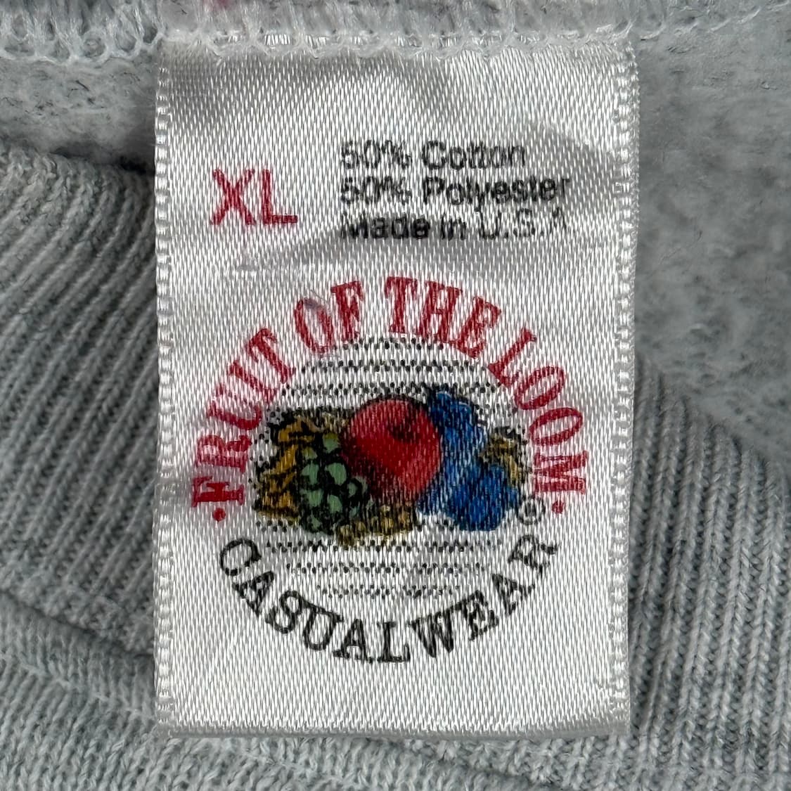 빈티지 스누피 맨투맨 티셔츠 스웻셔츠 그레이 XL 상품이미지5