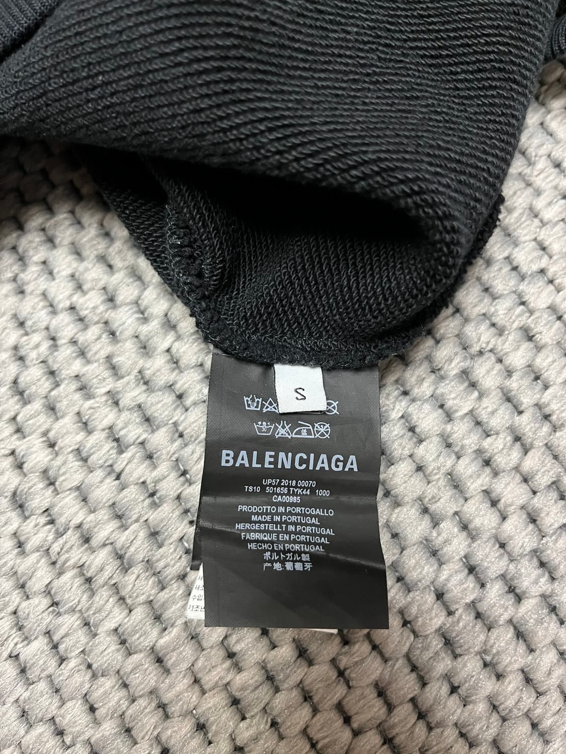 (정품,S급) 발렌시아가 월계수 후드티 상품이미지5