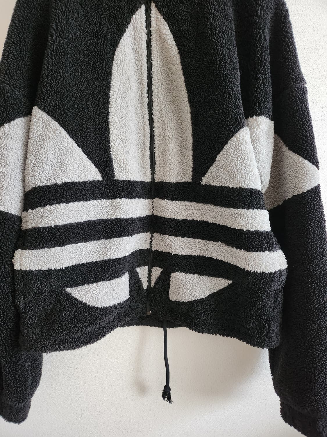 아디다스 빅로고뽀글이자켓(M 상품이미지3