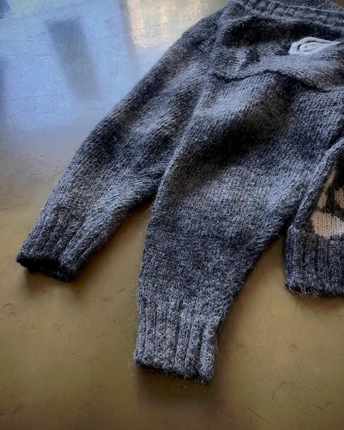 1970-80s Vintage Mohair Knit Cardigan 상품이미지7