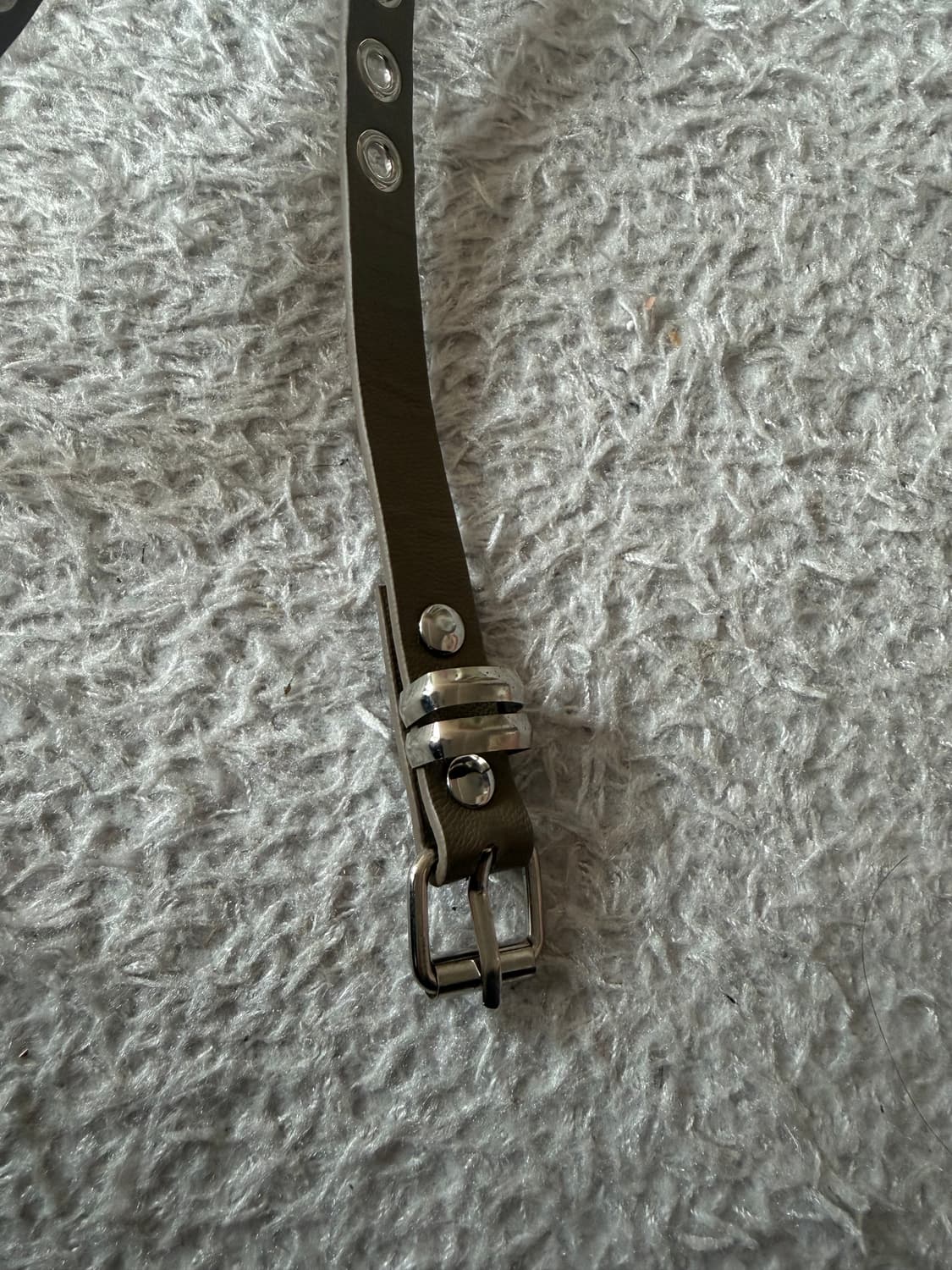 빈티지 카키 모리 롱벨트 상품이미지4