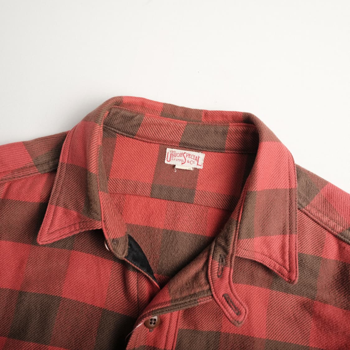 프리휠러스 유니온스폐셜 오버롤즈 OFFY 플란넬 셔츠 17사이즈 상품이미지5