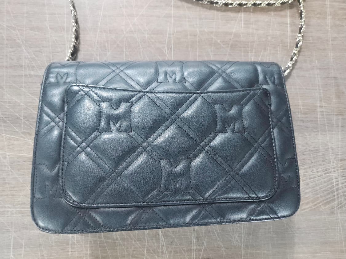 메트로시티 퀼팅 체인 크로스백 블랙 상품이미지8