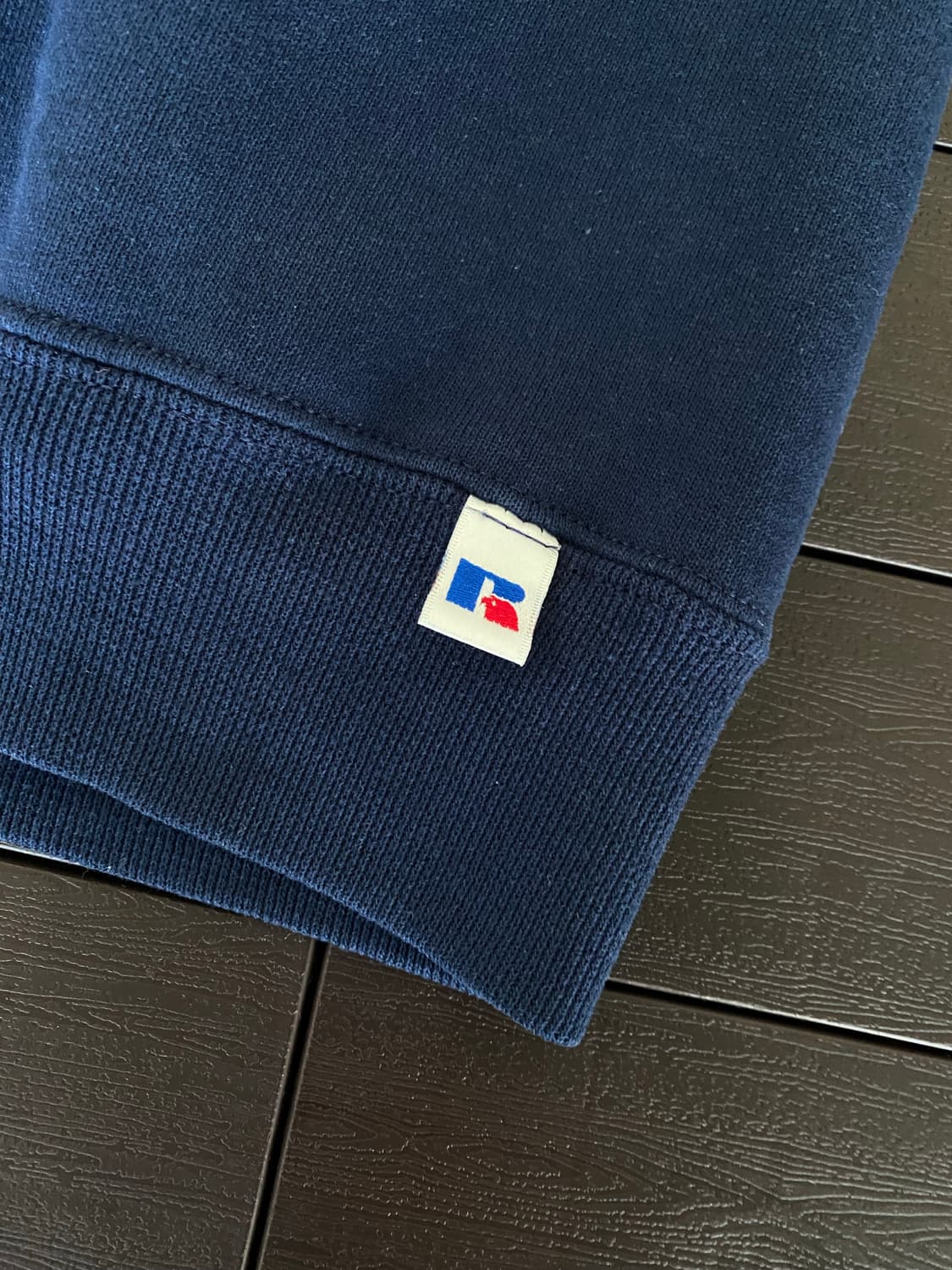 (M) 90s 빈티지 러셀 스웻셔츠 네이비 상품이미지4