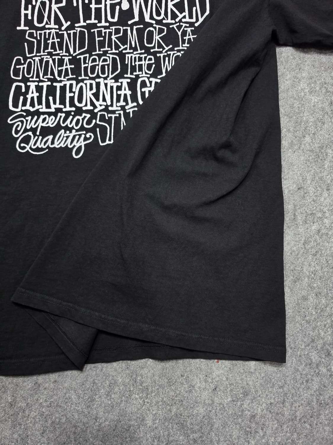 스투시 캘리포니아 그로운 피그먼트 다이드 반팔티 XL 상품이미지4