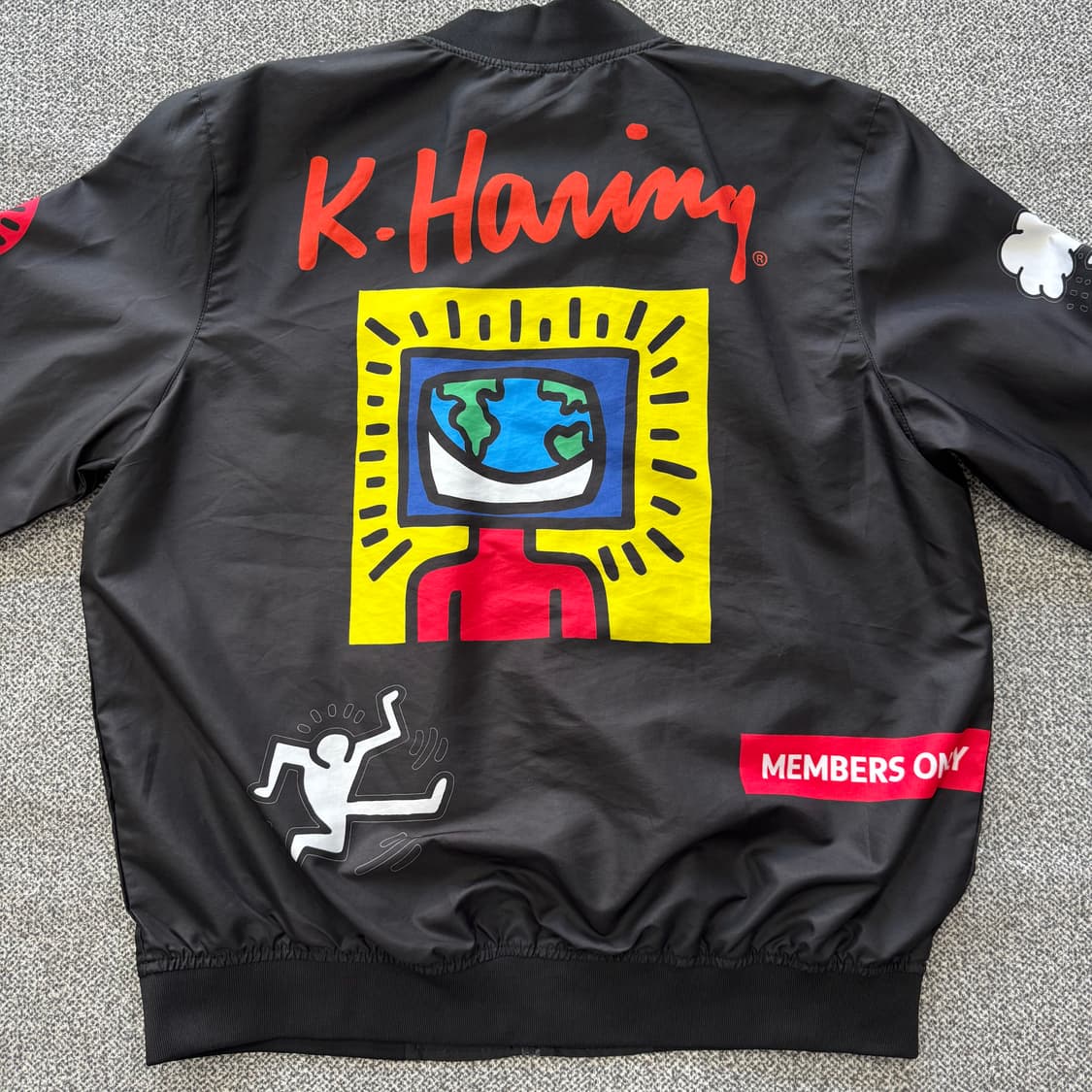 Members Only x Keith Haring Tokyo Pop 자켓 상품이미지2