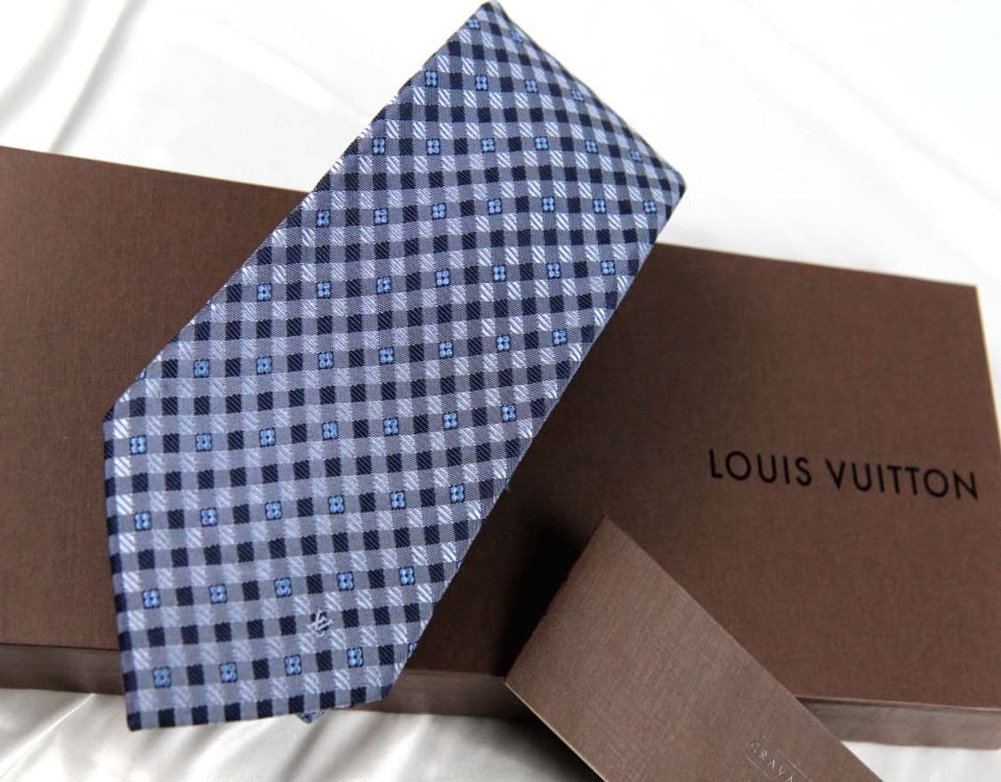 루이비통 9.3cm A+등급 남자 명품 넥타이 상품이미지1