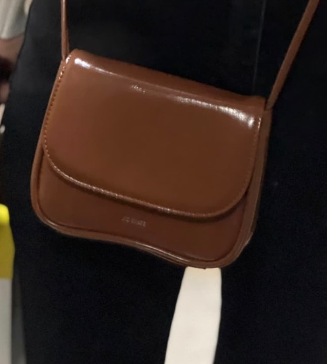 스탠드오일 브라운 미니백 숄더백 크로스백 유광 상품이미지2