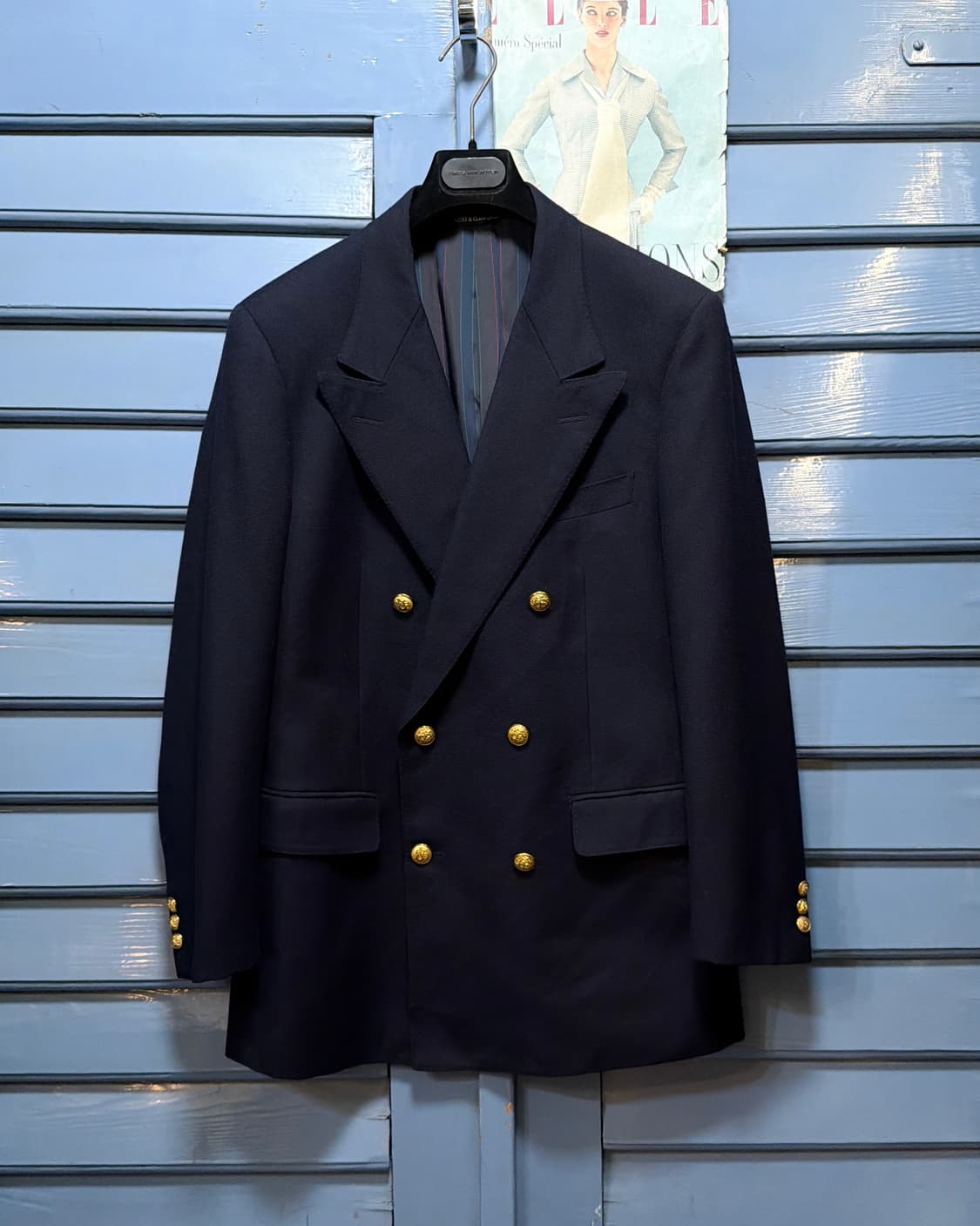 KENT & CURWEN 금장 더블 자켓 상품이미지1