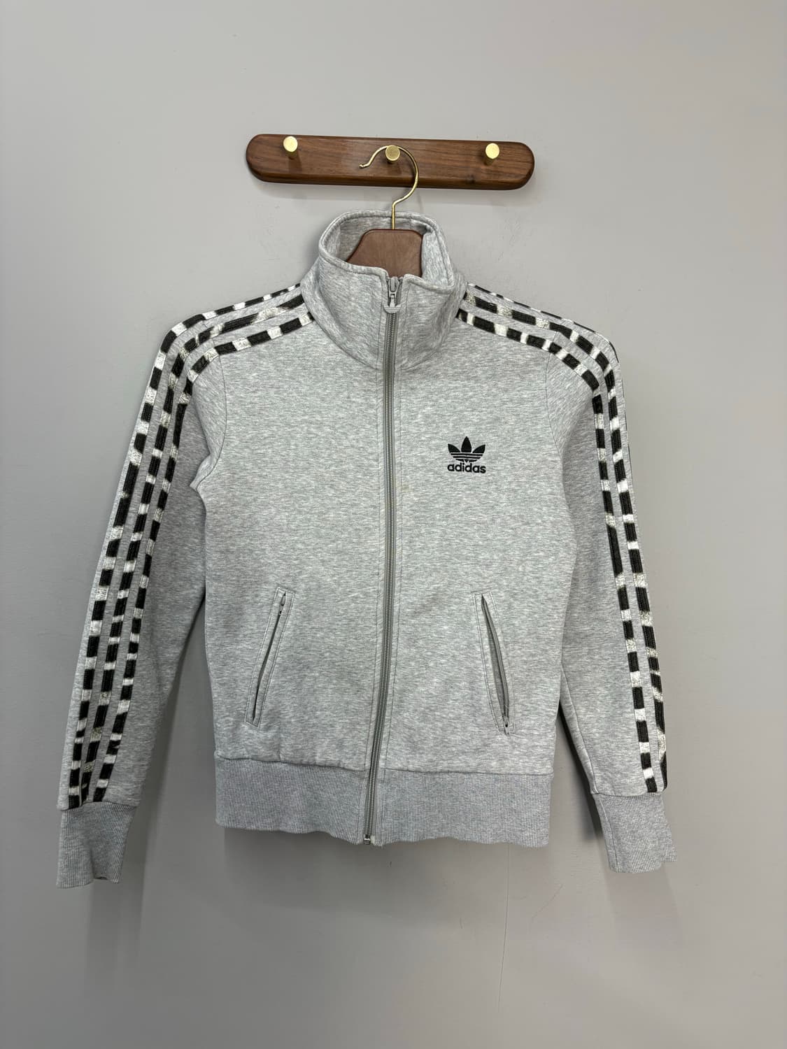 아디다스 그레이 레오파드 패턴 트랙탑 져지 A3190 상품이미지2