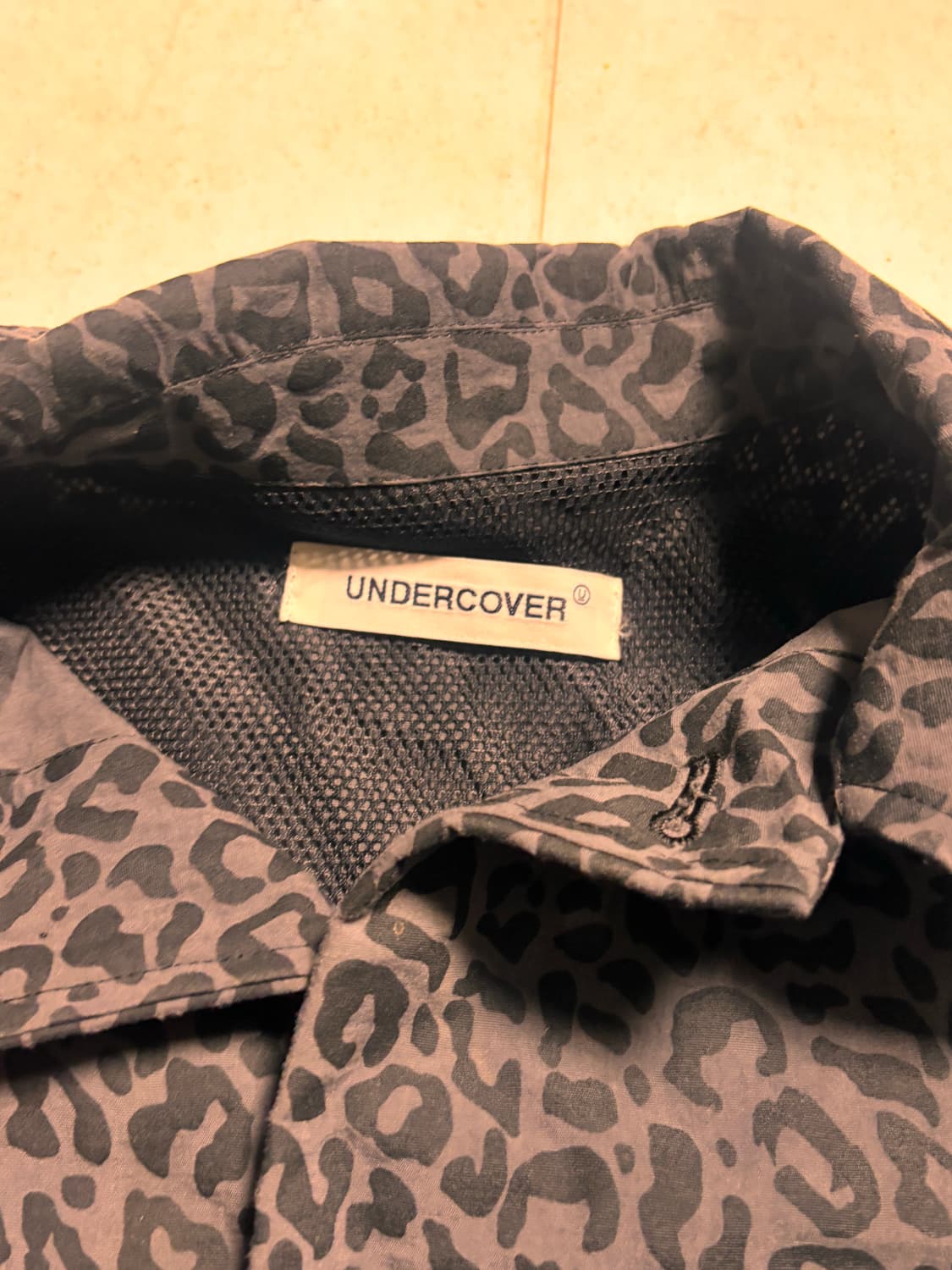 언더커버 레오파드 코치 재킷 상품이미지6