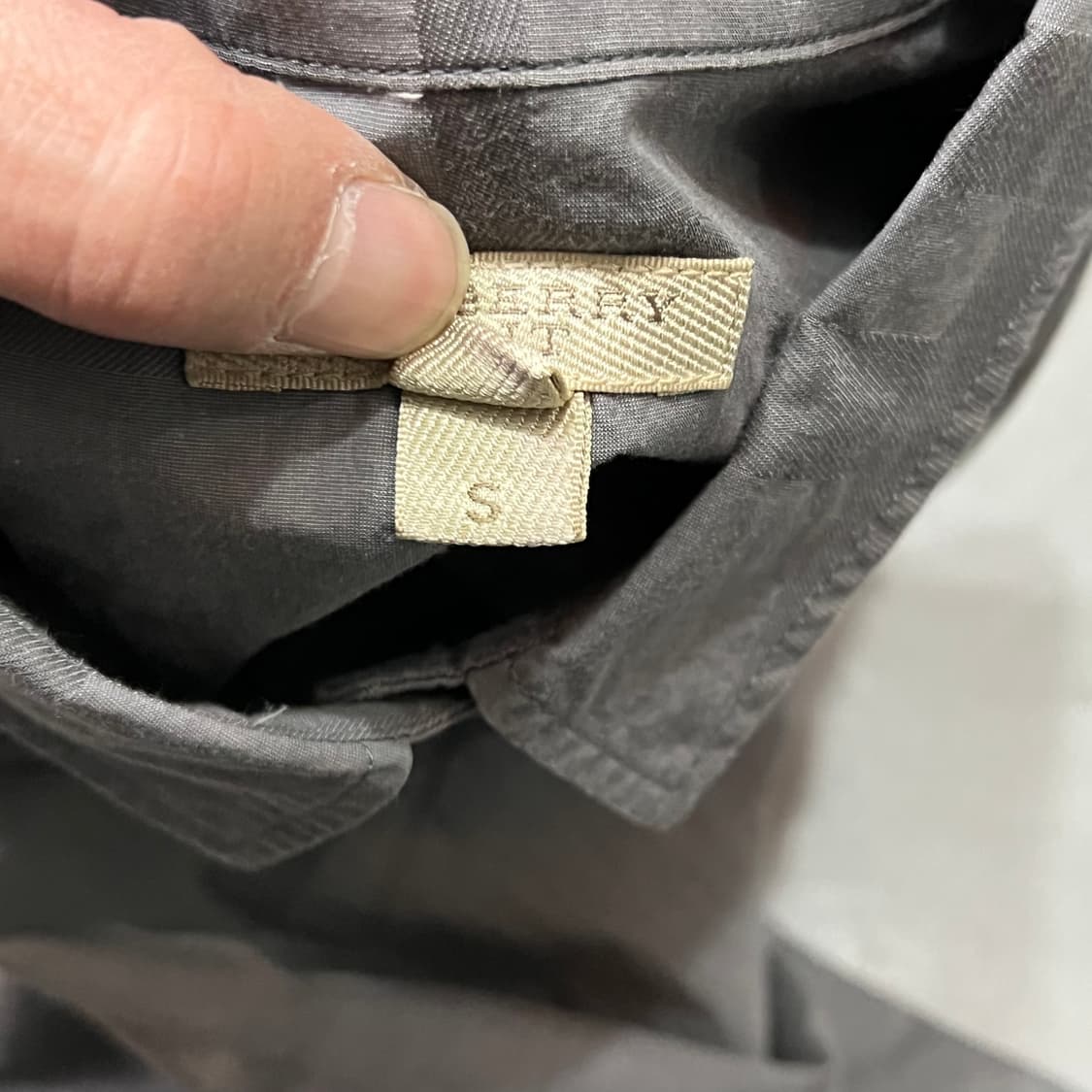  버버리 브릿 체크 셔츠 +명품감정서 y14961 상품이미지7