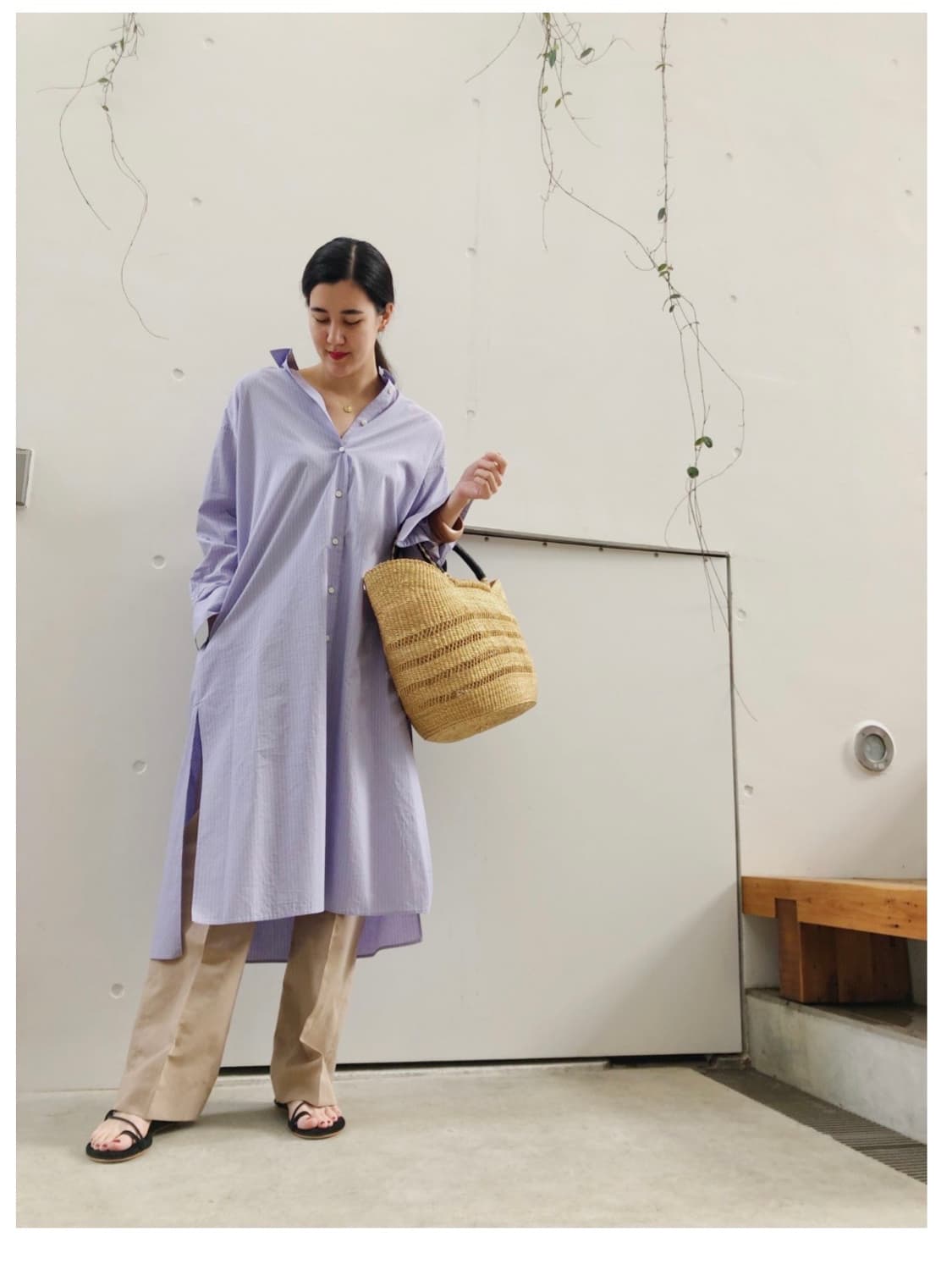 COCUCA 셔츠 드레스 상품이미지2