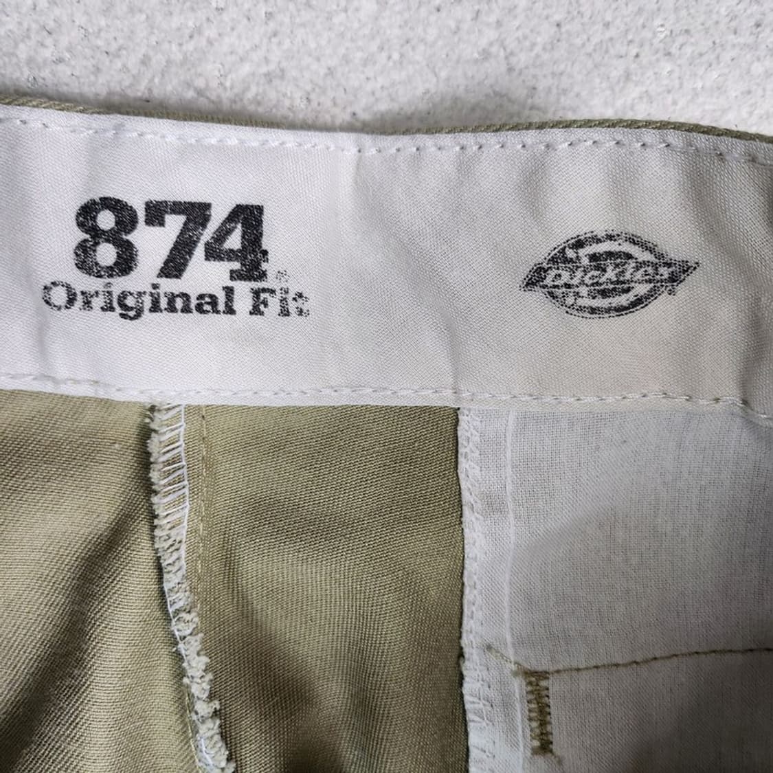 DICKIES 874 오리지널핏 워크팬츠 Men 34X30 상품이미지6