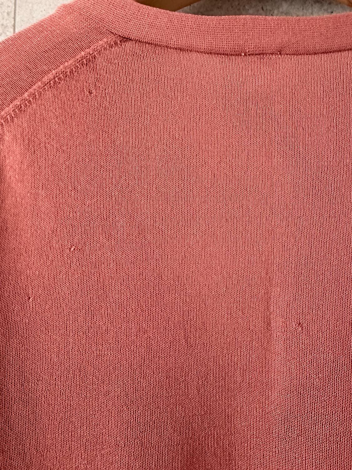 유니클로 로즈인디핑크 브이넥 여성 가디건 상품이미지4