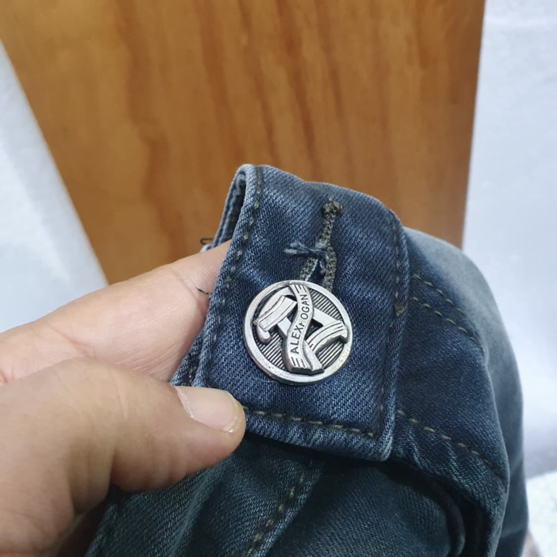 ALEXROGAN 알렉스로간 스판 기모청바지(36) 상품이미지7