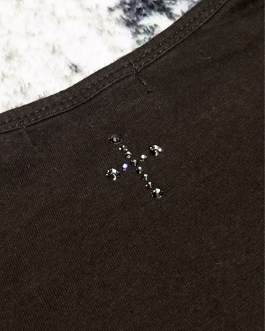 {G.O.A} Rhinestone Cross Cami Dress   상품이미지10