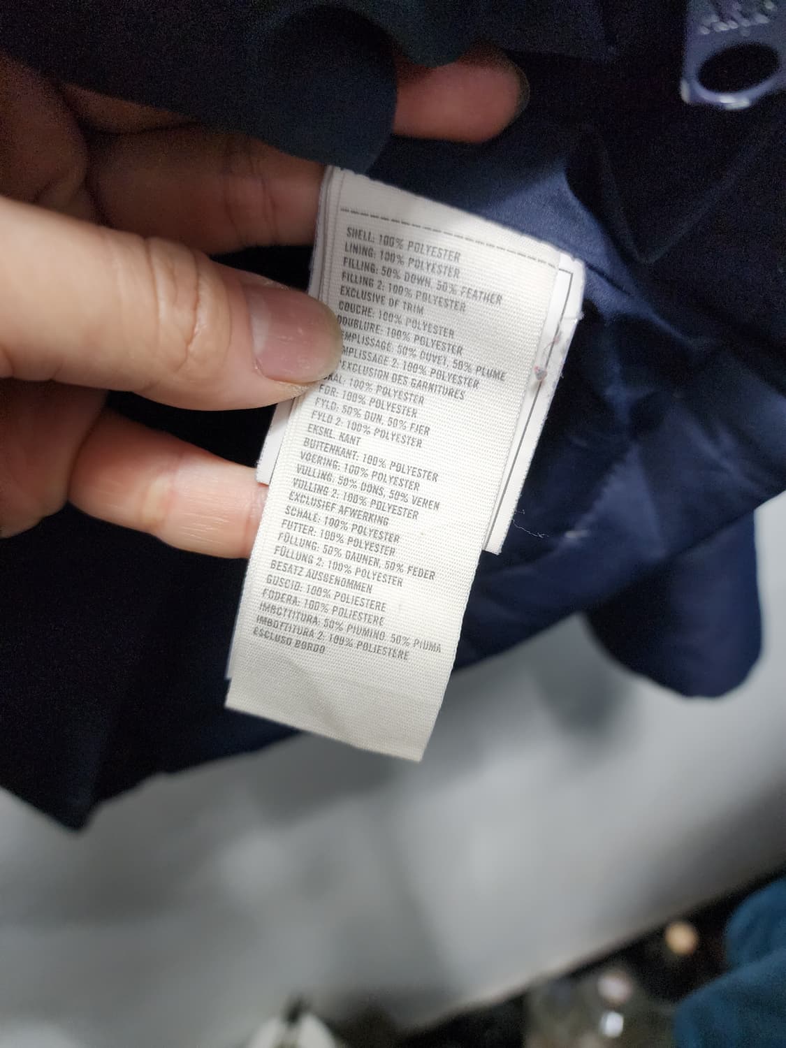 아베크롬비 완장로고 푸퍼 숏패딩 상품이미지5