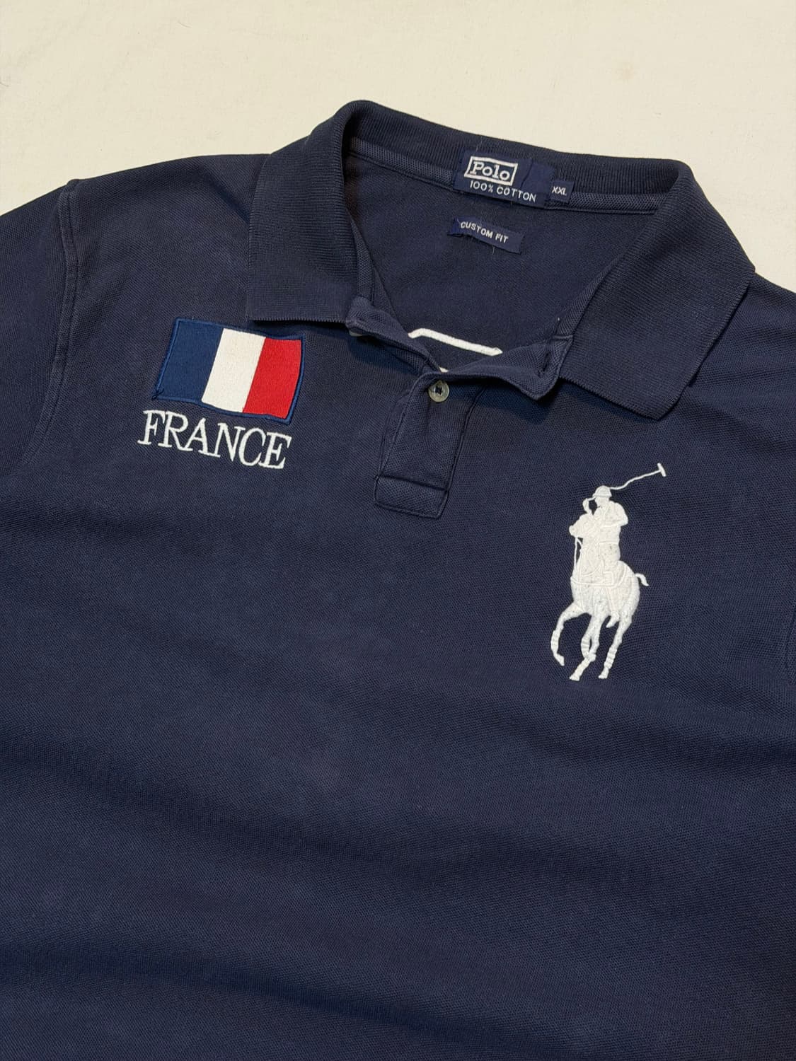유일) 폴로 빅포니 치프키프 프랑스 카라티 네이비 상품이미지3