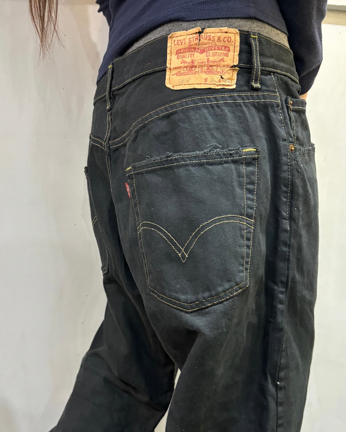 90s Levi's 569 데님팬츠 상품이미지3