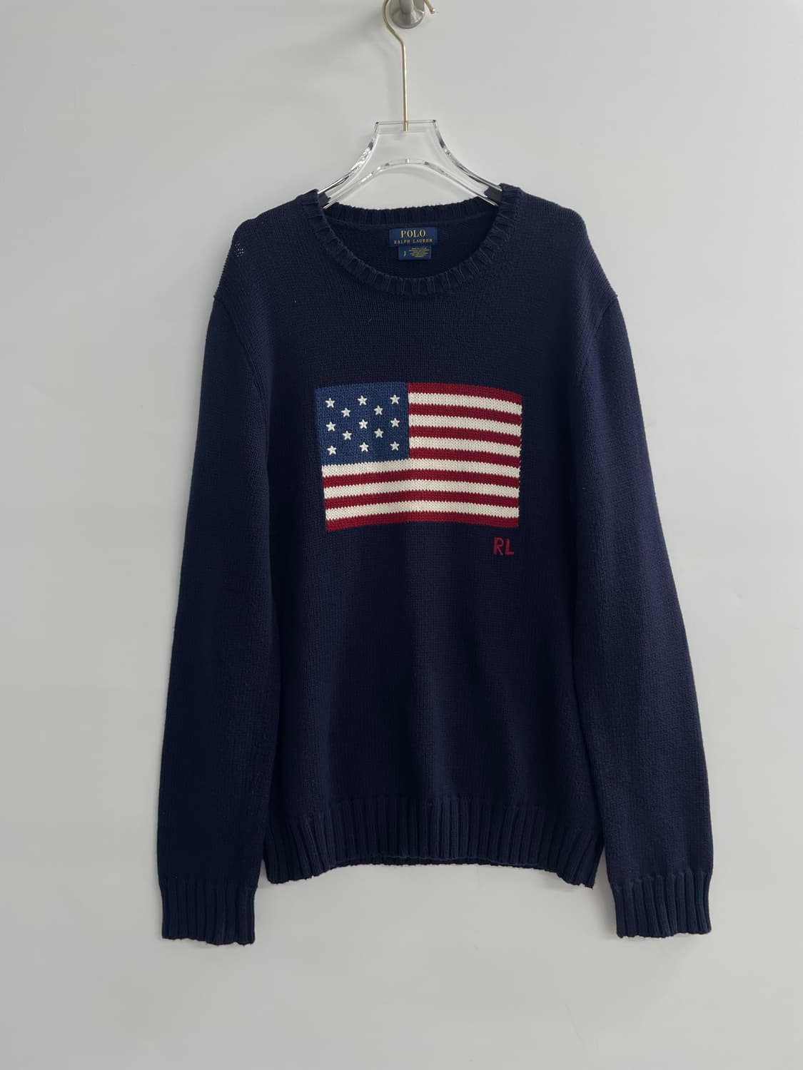 폴로 랄프로렌 성조기 니트 상품이미지1