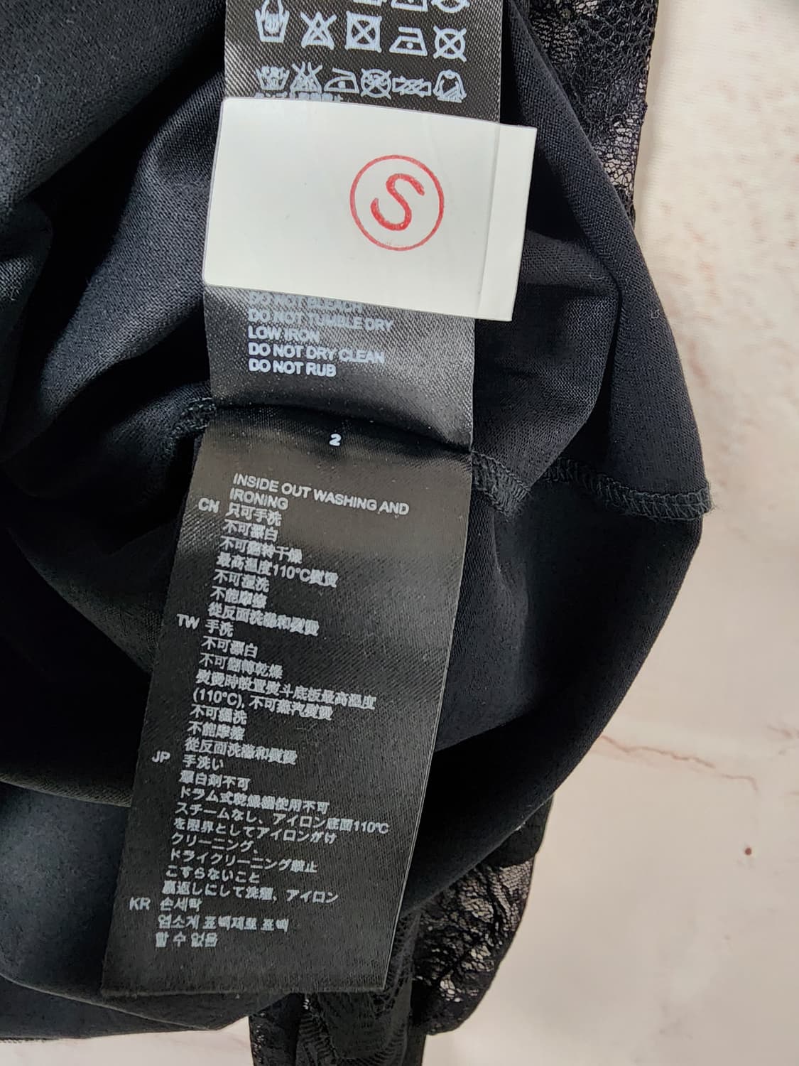 산드로 블랙 레이스  블라우스 상품이미지10