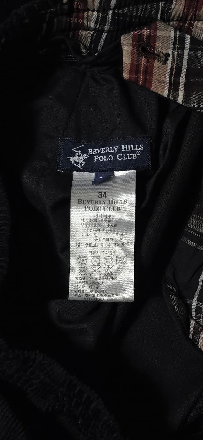 Beverly Hills Polo Club 코듀로이 밴딩 바지 34 상품이미지3