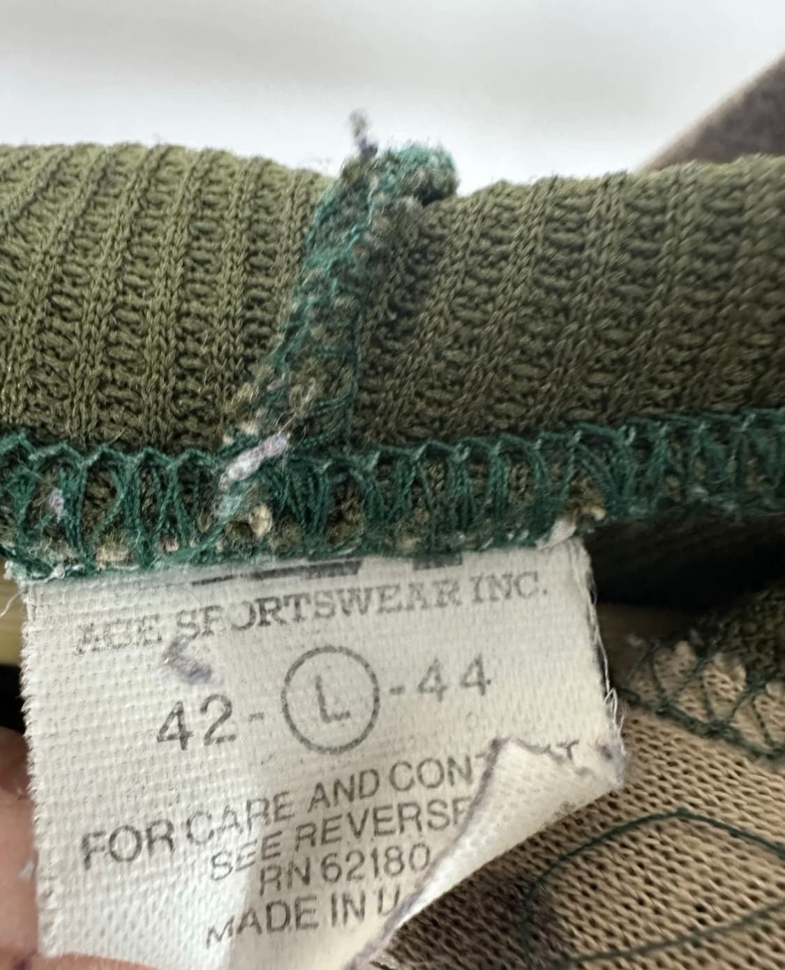 빈티지 80s 카모 후드집업  상품이미지3