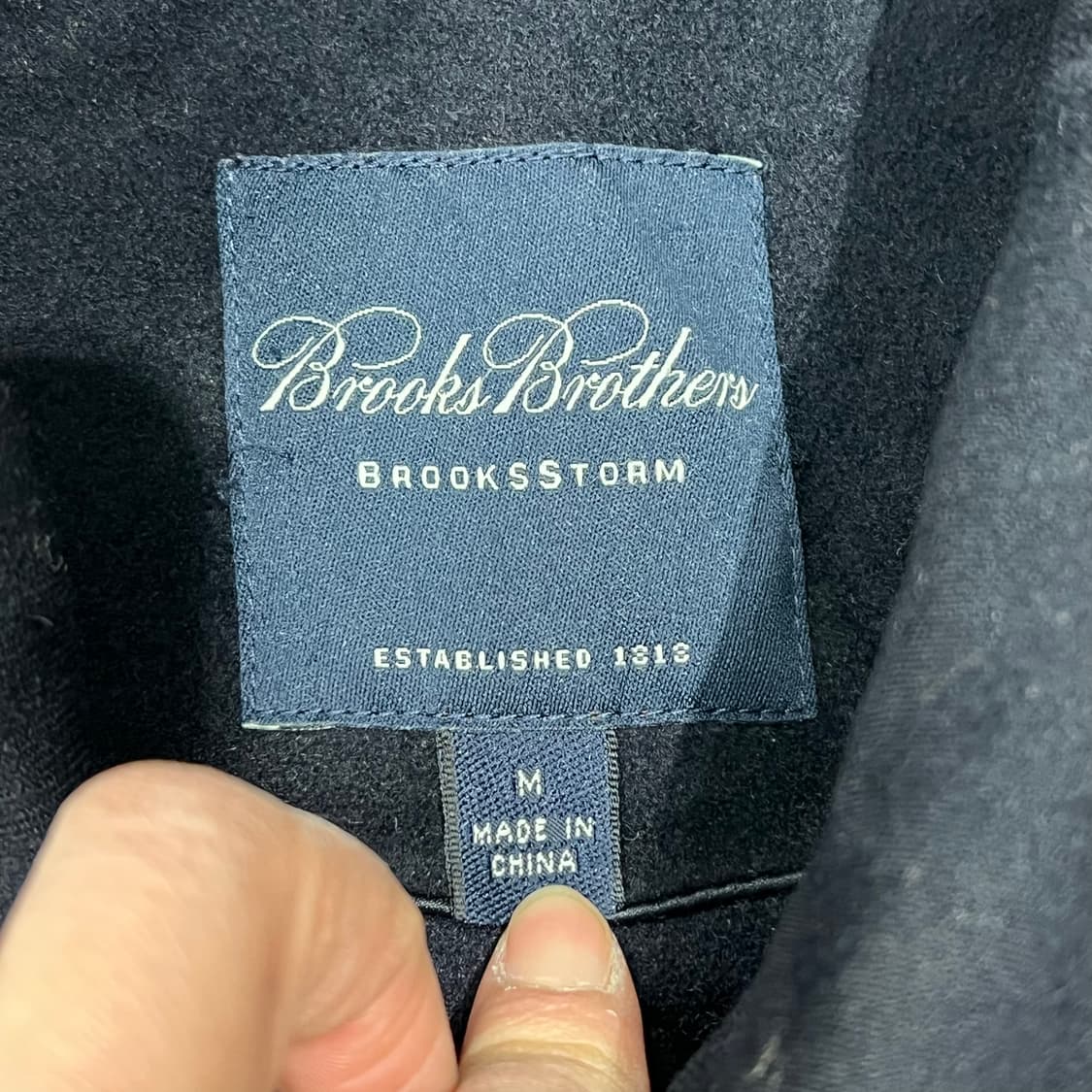 브룩스브라더스 울 맥코트 s09121 상품이미지5