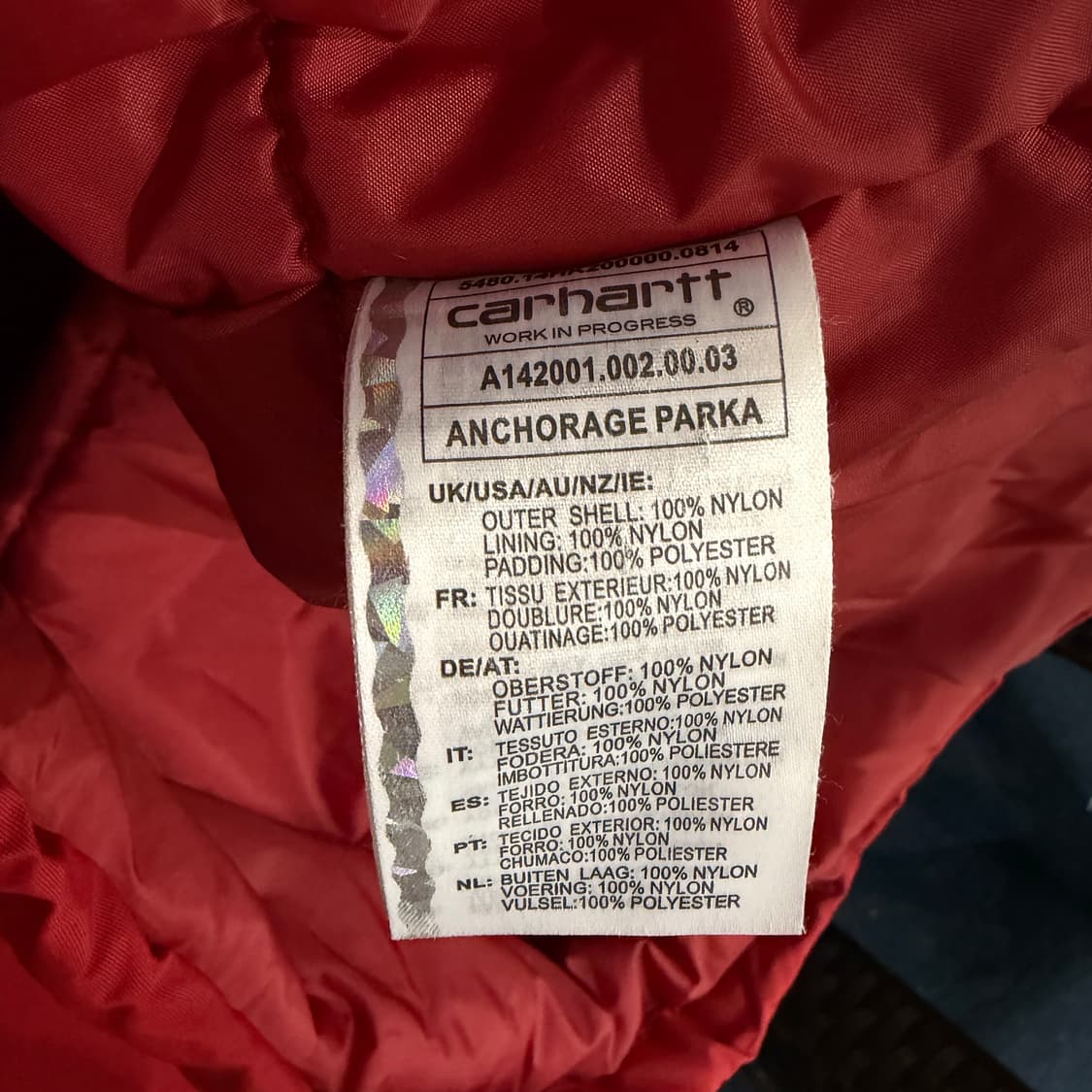 [L] 칼하트 앵커리지 파카 패딩 상품이미지10