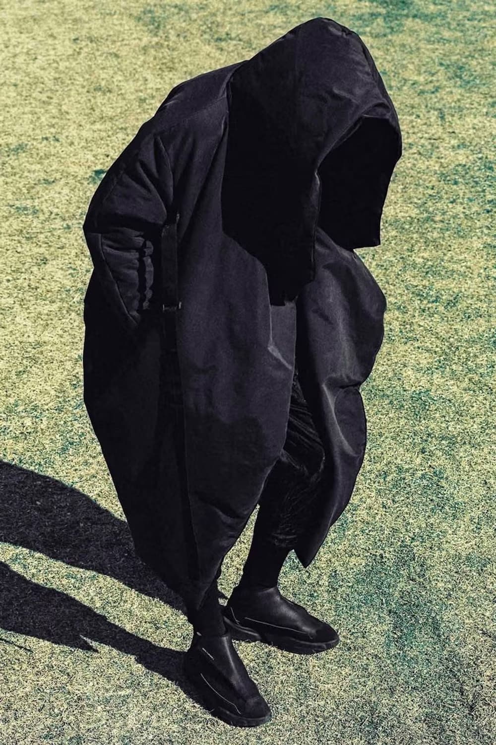 Julius 19aw Fixed Hooded Overcoat 상품이미지1