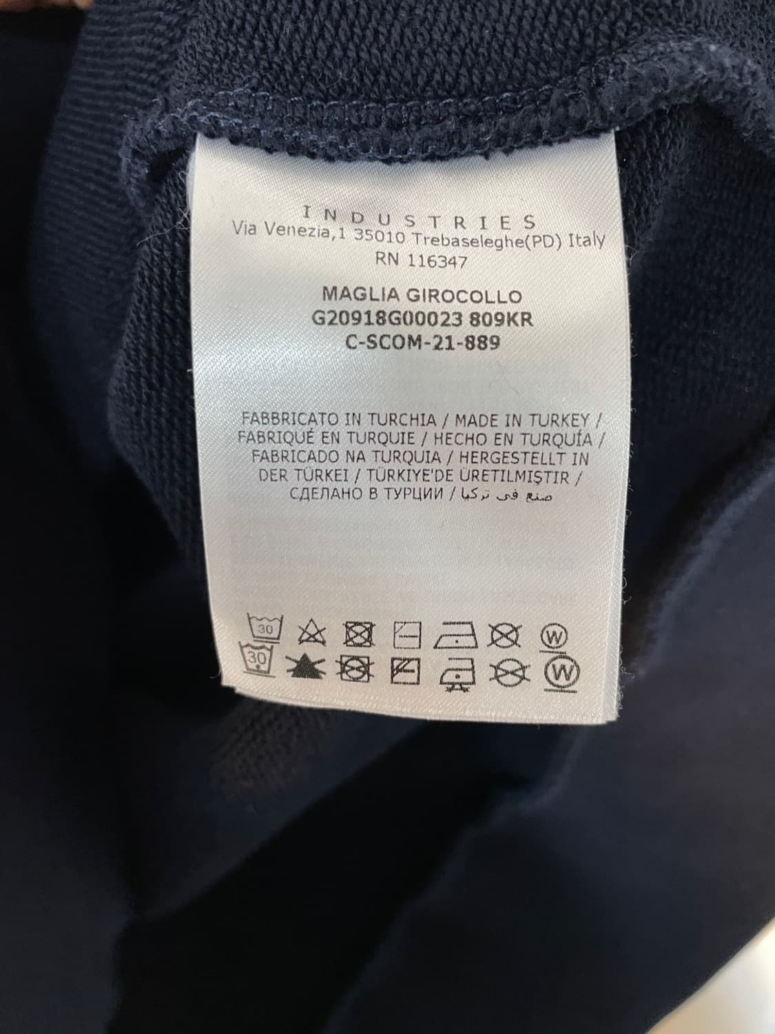 몽클레어 로고 패치 스웨셔츠 맨투맨 상품이미지5